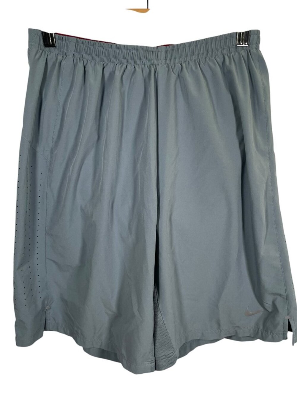Nike Phenom 2 in 1 Running Shorts Mens Medium Pro Combat Liner Gray Pocket